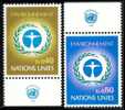 Nations Unies Geneve / United Nations Geneva (Yvert No. 25/26) ** Onglet/Tab - Other & Unclassified