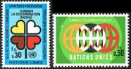 Nations Unies / Geneva / United Nations (Scott  19-20) [**] Onglet/Tab - Other & Unclassified