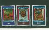 L0230 Art Tibetain Masque Poisson Et Oiseaux Priere 1002 à 1004 Liechtenstein 1993 Neuf ** - Unused Stamps