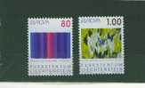 L0226 Europa Art Contemporain Kaufmann Kliemand 995 à 996 Liechtenstein 1993 Neuf ** - Unused Stamps