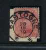 138 Op Fragment Met Telegraafstempel BASTOGNE (noodstempel) - 1915-1920 Alberto I