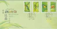 FDC ---- 2000 --- INSECTS--- BRIDGE CANCEL - Andere & Zonder Classificatie