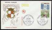 FDC- Enveloppe 1er Jour, ANDORRE Année 1978 N°268 7ème Centenaire De La Signature Des Paréages - FDC