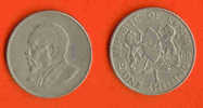 KENYA 1966 Coin 1SH Copper-nickel KM5  C101 - Kenya