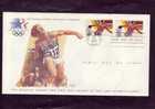 USA       FDC         Jeux Olympiques 1984        Lancer   Du Disque - Summer 1984: Los Angeles