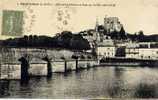 1 - Montrichard - Vue Sur Le Château Et Pont Sur Le Cher - Montrichard