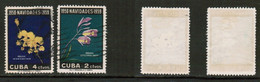 CUBA  Scott # 611-2 USED (CONDITION AS PER SCAN) (WW-1-65) - Oblitérés