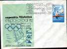 Romania,cover 1982, Olympic Games Moscova, Rowing - Canottaggio