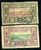 Cote Des Somalis N° 6 & 11 Obl - Used Stamps