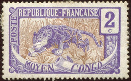 Pays : 130,1 (Congo : Moyen Congo) Yvert Et Tellier N° :  49 (o) - Used Stamps