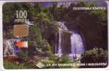 SLAPOVI UNE  ( Bosnia - Old & Rare Card )  Waterfalls Chutes Falls Chute D`eau Waterfall Cataracte Fall Cascade - Bosnien