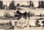 93 MONTFERMEIL Fantaisie, Multivue, Plateau De Montfermeil, 8 Vues, Ed Moquet, 1906 - Montfermeil