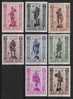 Belgie OCB 615 / 622 (*) - Unused Stamps