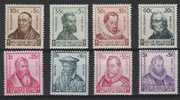 Belgie OCB 593 / 600 (*) - Unused Stamps