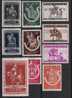 Belgie OCB 603 / 612 (*) - Unused Stamps