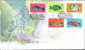 FDC: Cocos Islands Marine Life 1997 - Fish - Kokosinseln (Keeling Islands)