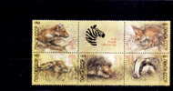 C2832 - Russie 1989 - Yv.no.5614/8 Neufs** - Rodents