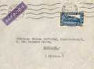MAROC Lettre De Casablanca 1947 Via Bordeaux - Storia Postale