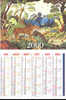 Calendrier An 2000 - Illustration Alain Thomas - Pub. Pharmacie ) - Otros & Sin Clasificación