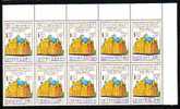 BULGARIE - 1992 - 500an De L´invitation Des Juifsh En Bulgarie - Sheet Of 10 - MNH - Judaika, Judentum