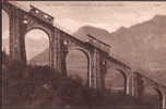 France - Train à Crémaillère/funiculaire Lourdes Grand Viaduc (neuve) - Funicular Railway