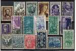 Beau Lot ITALIE 35 Timbres - Verzamelingen