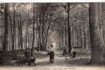 95 VIARMES Foret De Carnelle, Sous Bois, Animée, Bucherons Au Travail, Métier, Ed Frémont, 1907 - Viarmes