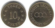 10 P Token  Deith Leisure Lt - Monedas / De Necesidad