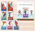 MONGOLIA 1988  O.GIMES WINNERS - CALGARY   7v.+ S/S-MNH - Winter 1988: Calgary