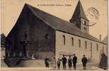 ST JULIEN DE CIVRY  EGLISE 1911 - Montceau Les Mines