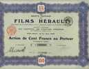 STE FCE DES FILMS HERAULT - Cinema & Teatro