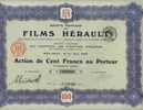 STE FCE DES FILMS HERAULT - Cinéma & Theatre