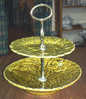 Sarreguemines - Coupe A Etages - Koekjes Of Fruitschaal - Cake Stand - DI624 - Sarreguemines (FRA)