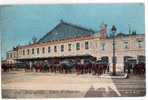 13 MARSEILLE Gare St Charles, Animée, Attelages, Colorisée 1916 - Station Area, Belle De Mai, Plombières