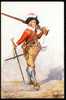 Delcampe - Hepburn's Regiment `Musketeer` - Artist Signed R.J.M. - Uniformen