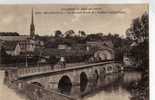 25 MONTBELIARD Le Grand Pont Et L' église Catholique, Animée, Cachet Au Dos "Dépot Des Convalescents De Marseille" 1916 - Montbéliard