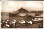 Views Of Marazion Harbour & St Michaels Mount, U.K. - Real Photo - Sonstige & Ohne Zuordnung