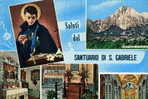 Santuario Di S. Gabriele - Gran Sasso D'Italia M.2914, La Camera Di S.Gabriele, La Tomba Del Santo, Altare Maggiore 1974 - Teramo