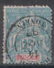 Timbre Des Colonnies Française Indochine De 1896 Y&T No 8 Obl SUPERBE Cote 8.00 Euro.depart à Moins De 50% - Altri & Non Classificati