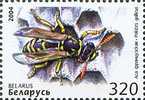 2004 BELARUS Bees, Wasps, Bumblebees 2V+S/S - Abejas