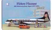 Plane - Airplane - Aeroplane - Airplanes - Aircraft -  Aeroplan -  VICKERS VISCOUNT - Avions