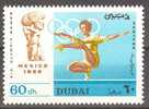 Dubaï. Jeux Olympiques Mexico 1968. Gymnastique. - Gymnastik