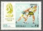 Dubaï. Jeux Olympiques Mexico 1968. Boxe. - Boxeo