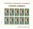 EUROPE - AFRIQUE FEUILLET DU NIGER(1963 POSTE AERIENNE N° 30) POUR THEMATIQUE SUR LES IDEES EUROPEENES COTE 40 EUROS - Autres & Non Classés