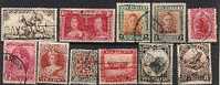 Lote 11 Sellos Antigos Nueva Zelanda - Used Stamps