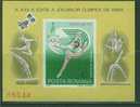 380N0052 Gymnastique Satellite Bloc 144 NON DENTELE Roumanie 1980 Neuf  ** Jeux Olympiques De Moscou - Ginnastica