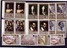 TIMBRES  EN THEMATHIQUE SUR ART ET TABLEAUX PEINTRES CELEBRES  LOT 2 ALBANIE - Impressionismus