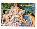 RENOIR/ MAGNIFIQUE BLOC THEMATHIQUE SUR L'ART ET LES PEINTRES CELEBRES "RENOIR"DE GUINEE EQUATORIALE /LOT 32/ 1971 - Nudi
