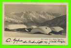 SUISSE - BEST WISHES FOR A HAPPY NEW-YEAR  WINTER - WEHRLIVERLAG KILCHBERG - CIRCULÉE  EN 1932 - Kilchberg