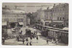 01-PONT-DE-VAUX-PLACE JOUBERT:ARRIVEE DES TRAMWAYS. - Pont-de-Vaux